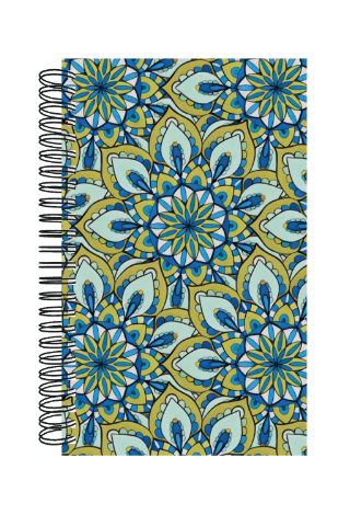 Atarf Mandala Art Spiral Notebook by Infinite Hue